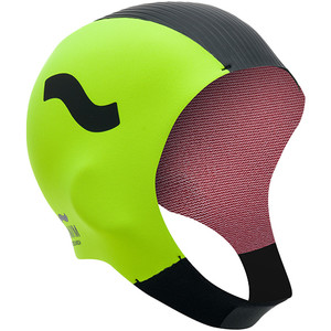 2023 Swim Research Freedom 3mm Swim Cap C-HOSR - Black / Flo Yellow